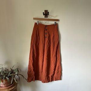Zara wide leg culottes